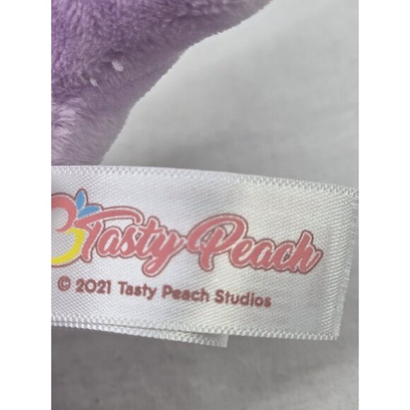 Tasty Peach Studios Pastel Lollipop NOMWHAL 9” Narwhal Whale Plush 2021 Stuffed - Picture 5 of 8